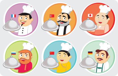 National cuisines clipart