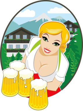 Bavarian Oktoberfest clipart