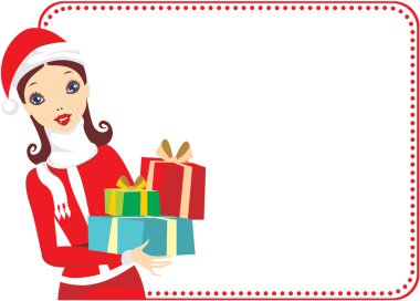 Christmas gifts clipart