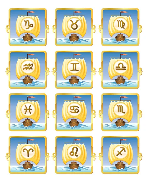 Stock vector Horoscope