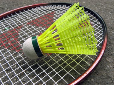 Badminton racket clipart