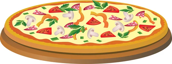 stock vector Pizza