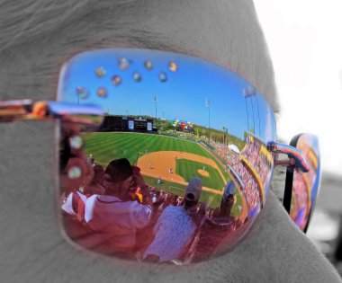 Ball Game Reflection clipart