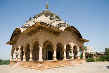 Kusum Sarovar Temple / India clipart