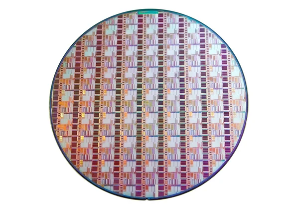 Wafer di microprocessore — Foto Stock