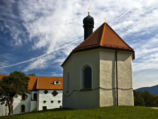 Bad tolz küçük kilise — Stok fotoğraf