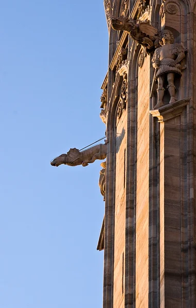 Sculpture of the Milan Cathedral — Stock Photo, Image