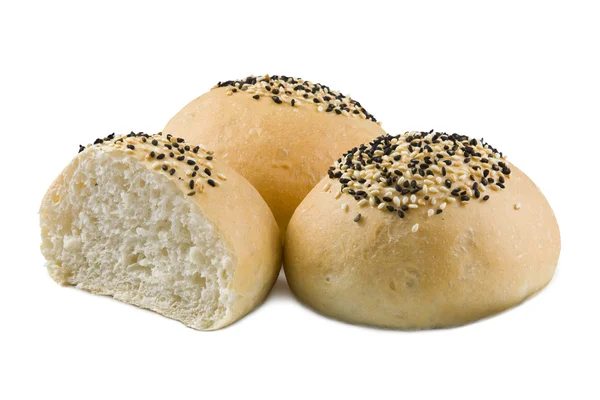Taze ekmek ruloları — Stok fotoğraf