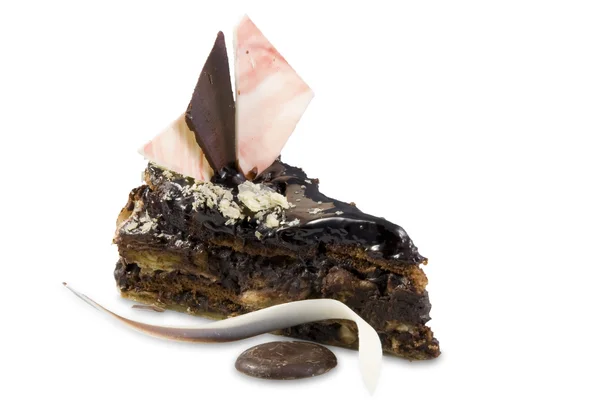 Çikolatalı pasta tatlı, pasta — Stok fotoğraf