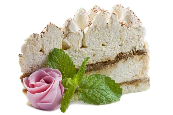 Bela sobremesa bolo — Fotografia de Stock