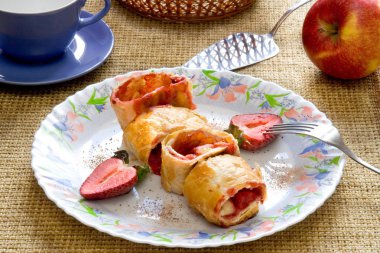 Strawberry Strudel clipart