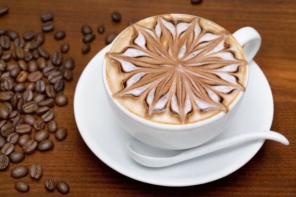 Coffee cappuccino — Stock Photo, Image