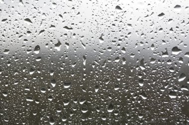 Rain drops on a window clipart