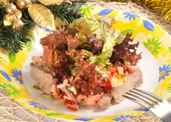 Christmas salad — Stock Photo, Image