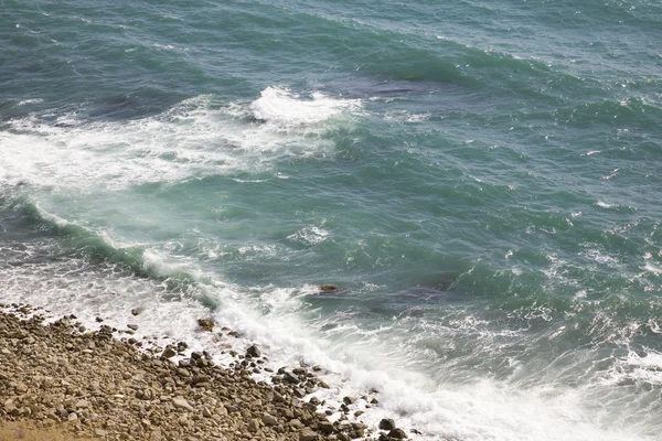 Берег порушення хвилі — стокове фото