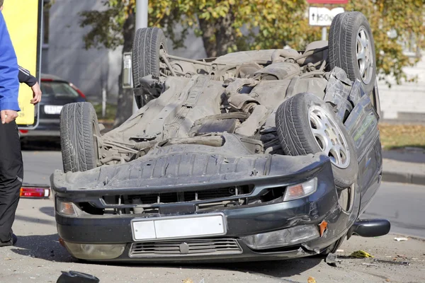 Аварії автомобіля Стокова Картинка