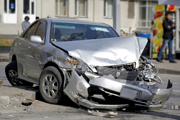 Car crash Stock Photo