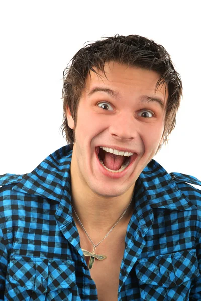 Smiling man portrait — Stock Photo, Image