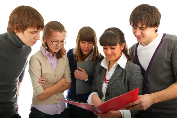 stock image Group of students