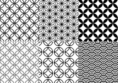 Japanese pattern, vector clipart