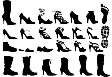 Shoes, vector clipart