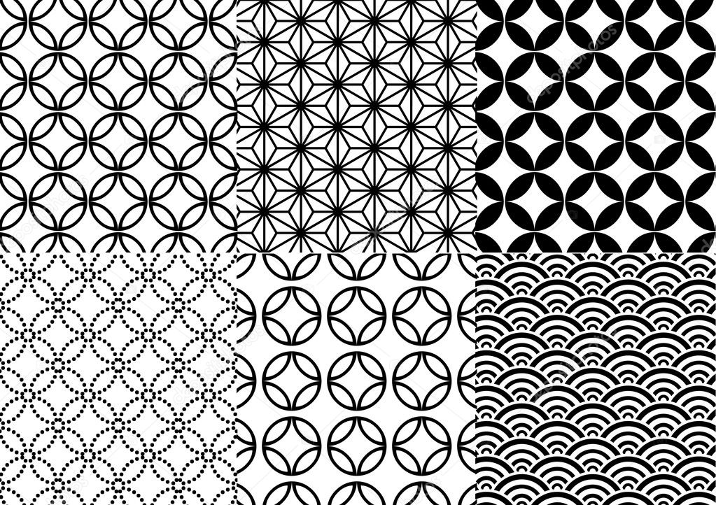 Japanese pattern, vector
