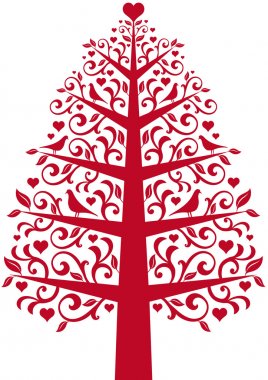 Ornamental tree clipart