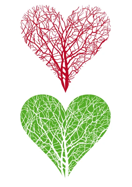 Δέντρο καρδιάς — Διανυσματικό Αρχείο
