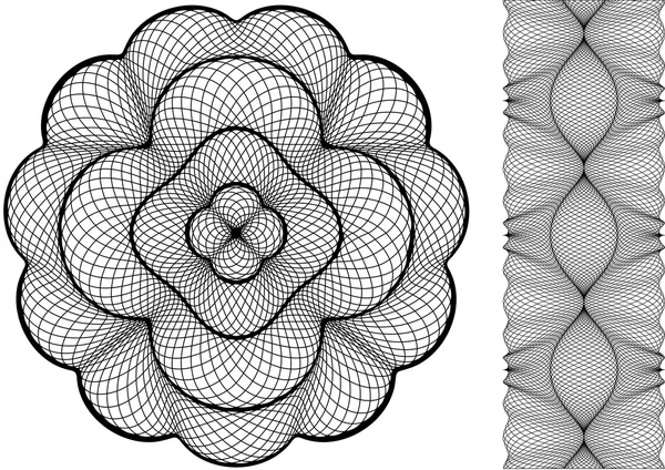 Абстрактный цветочный дизайн — стоковый вектор