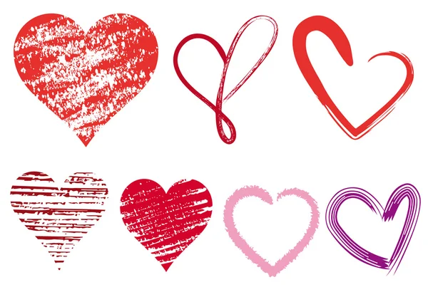 Seringues cardiaques, vecteur — Image vectorielle
