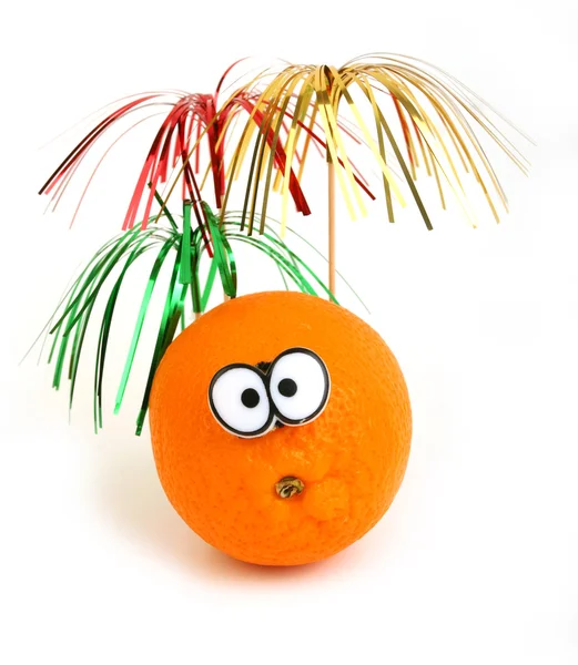 Funny orange — Stock Photo, Image