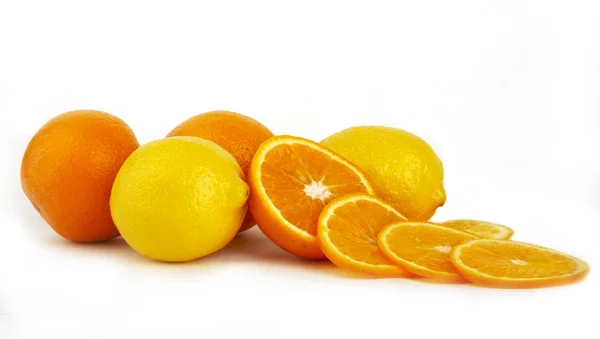Narancs és citrom — Stock Fotó
