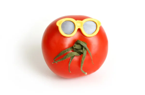 Funny tomato cherry — Stock Photo, Image