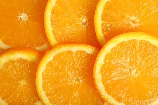 Slices of orange Stock Image