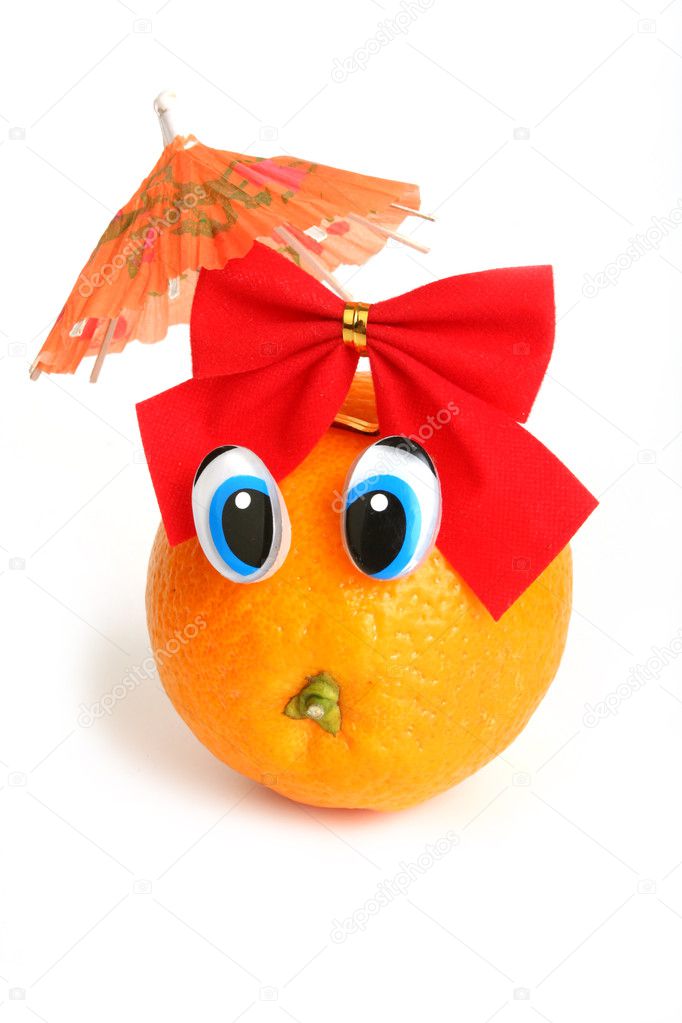 Funny orange