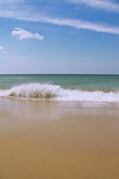 Mare spiaggia e onda — Foto Stock