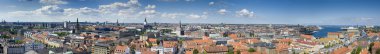 Copenhagen Denmark Panorama clipart