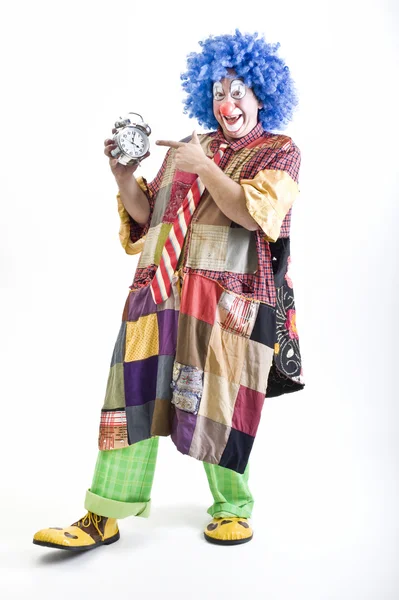 Будильник-клоун — стоковое фото