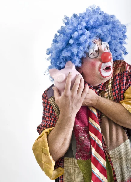 Клоунский свинарник — стоковое фото