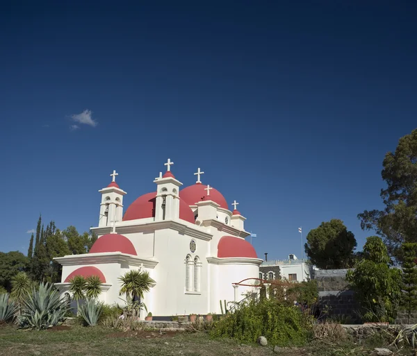 Iglesia Ortodoxa Griega Cafarnaúm — Foto de Stock
