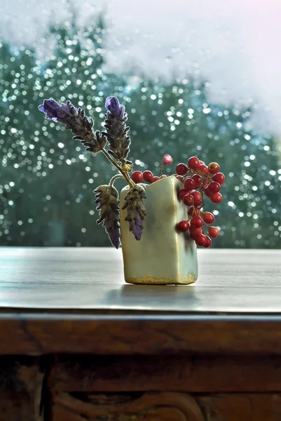 Winziger Blumenstrauß — Stockfoto