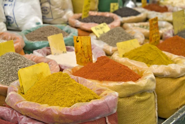 Spices in The Market — Stock Photo, Image