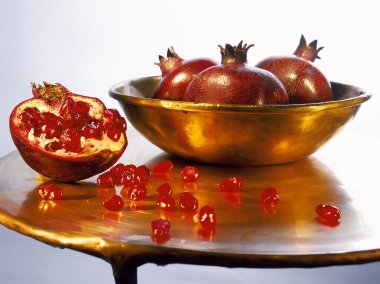 Pomegranates clipart