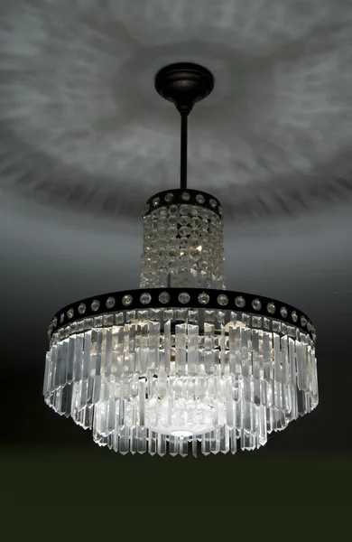 Retro crystal chandelier — Stock Photo, Image
