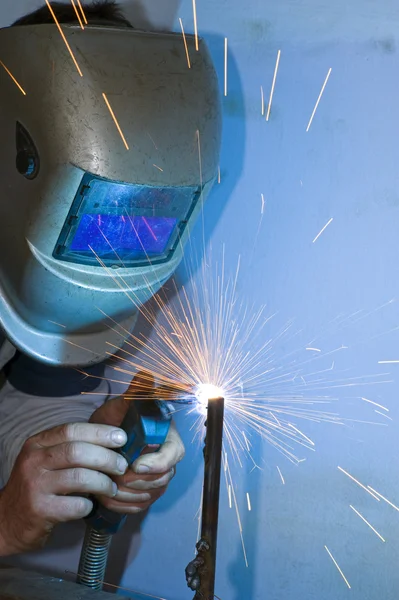 stock image Welder