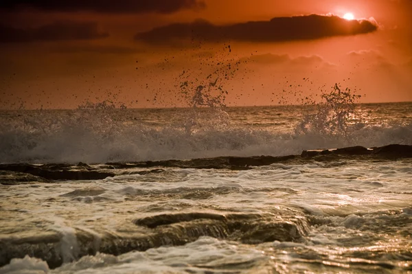 stock image Beach sunset