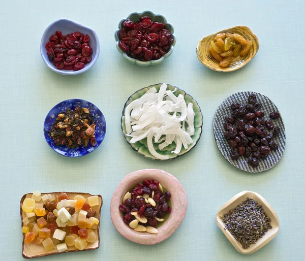 Assorted dry fruits — Stock Photo, Image