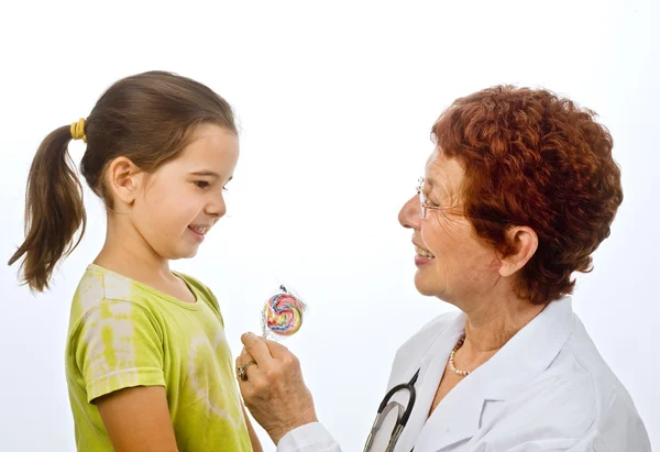 Arzt und Kinderarzt — Stockfoto