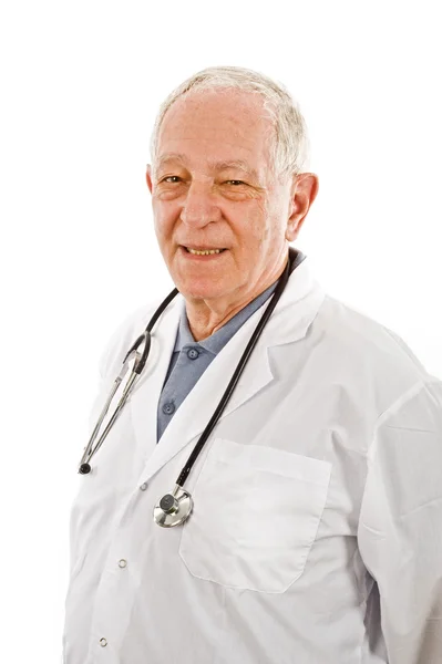 Portret van een senior arts — Stockfoto