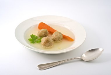 Matzo ball soup clipart